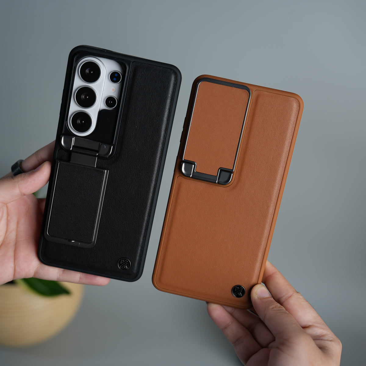 Galaxy S26 Ultra Metal Camera Cap with Stand Cover