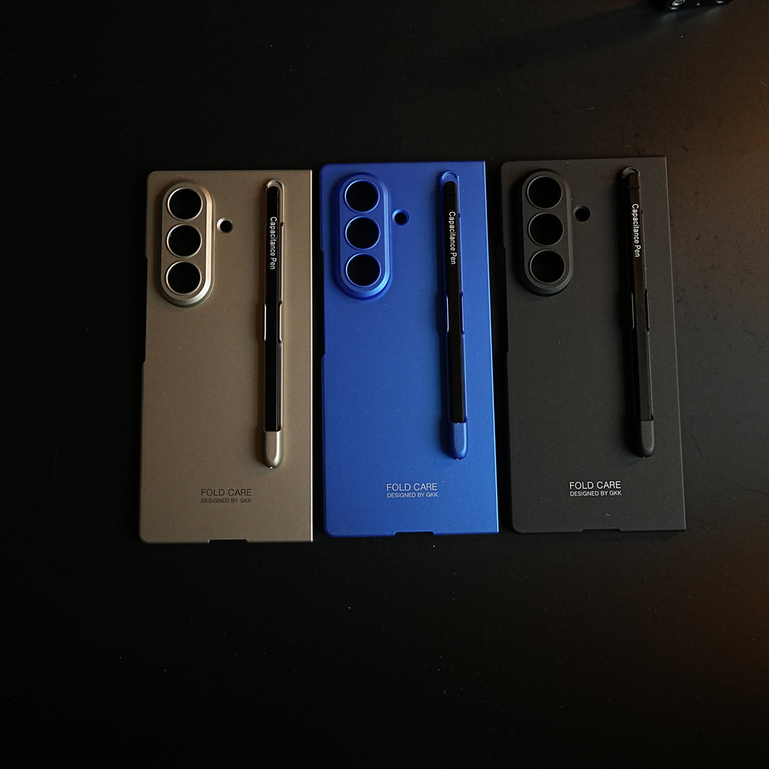 Slim Matte Hard Cover for Galaxy Z Fold 7 | S Pen Holder & Front Frame