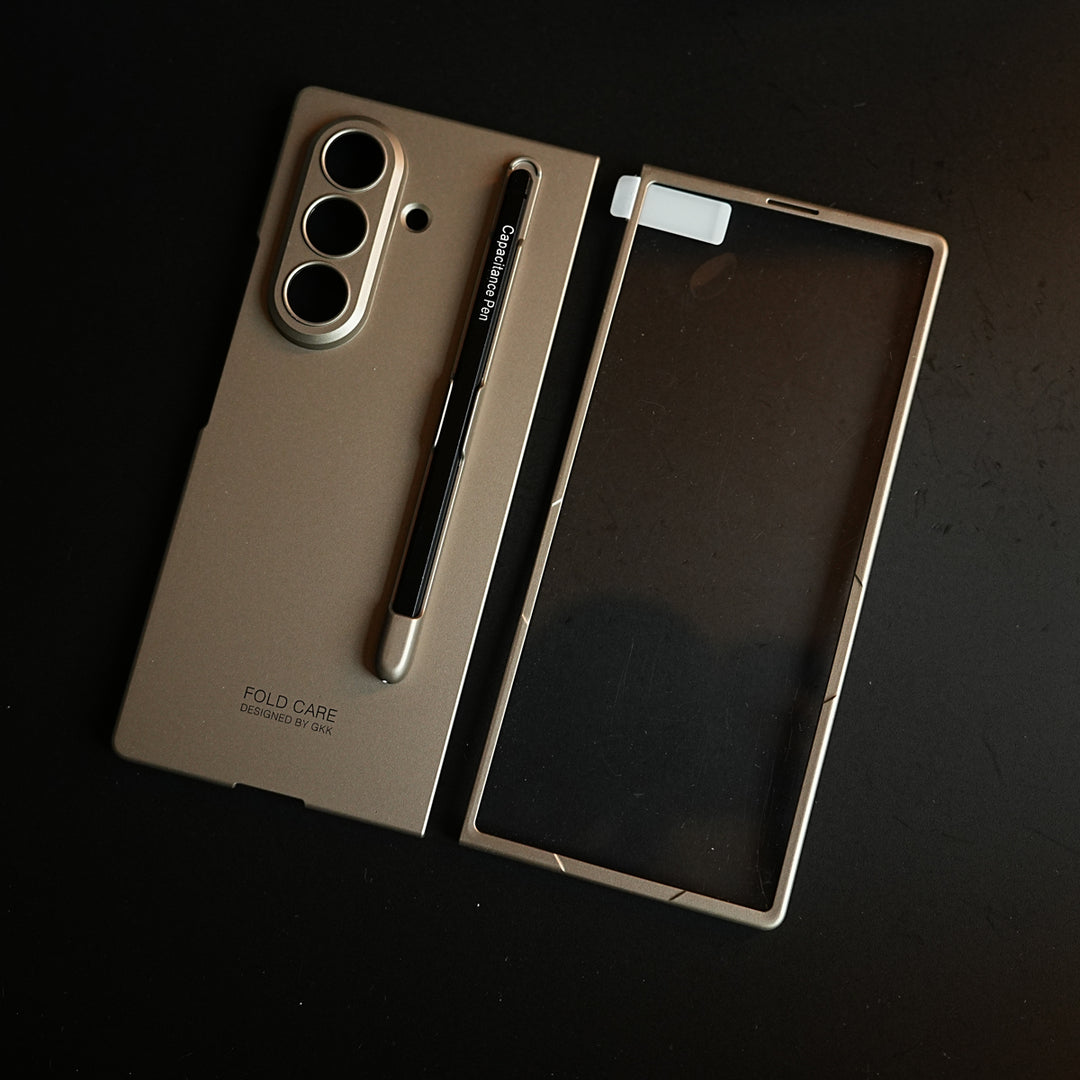 Slim Matte Hard Cover for Galaxy Z Fold 7 | S Pen Holder & Front Frame