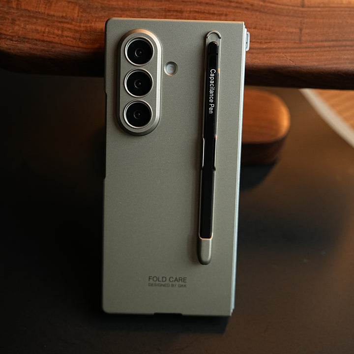 Slim Matte Hard Cover for Galaxy Z Fold 7 | S Pen Holder & Front Frame