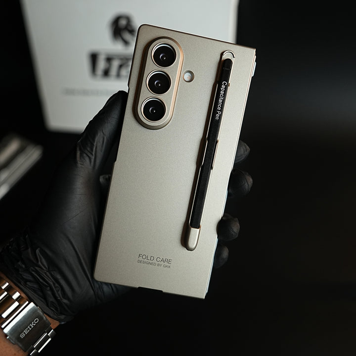 Slim Matte Hard Cover for Galaxy Z Fold 7 | S Pen Holder & Front Frame