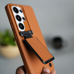 Galaxy S26 Ultra Metal Camera Cap with Stand Cover