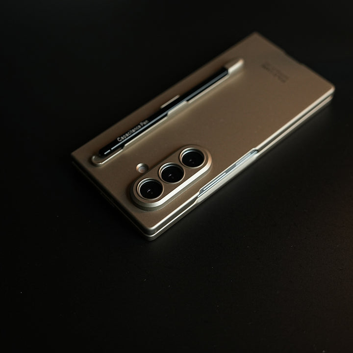 Slim Matte Hard Cover for Galaxy Z Fold 7 | S Pen Holder & Front Frame