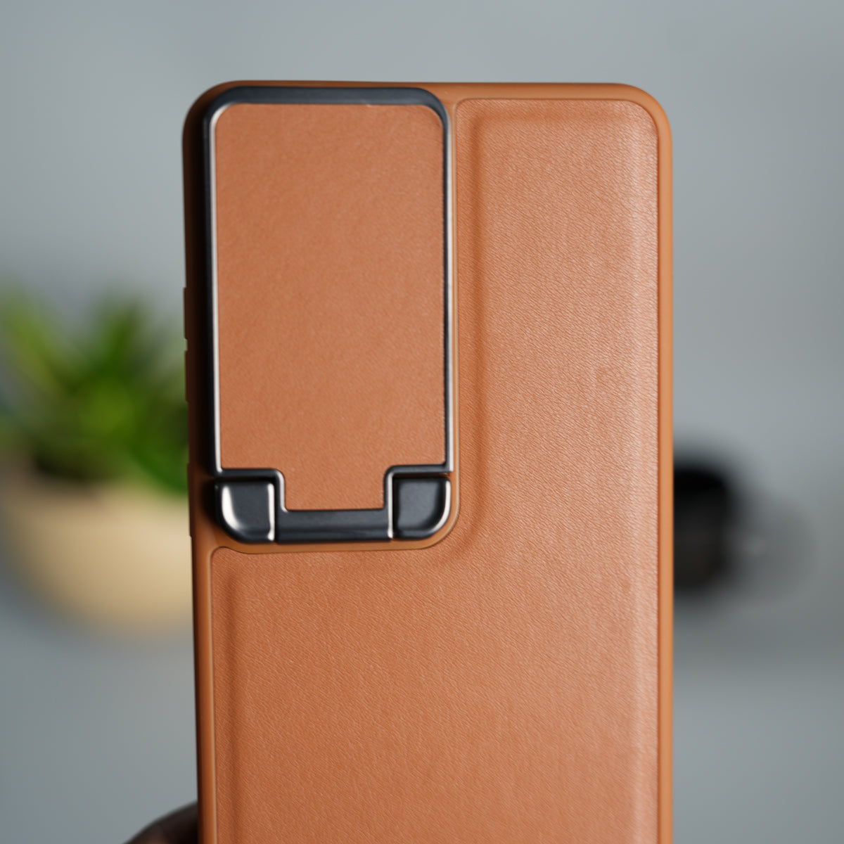 Galaxy S26 Ultra Metal Camera Cap with Stand Cover