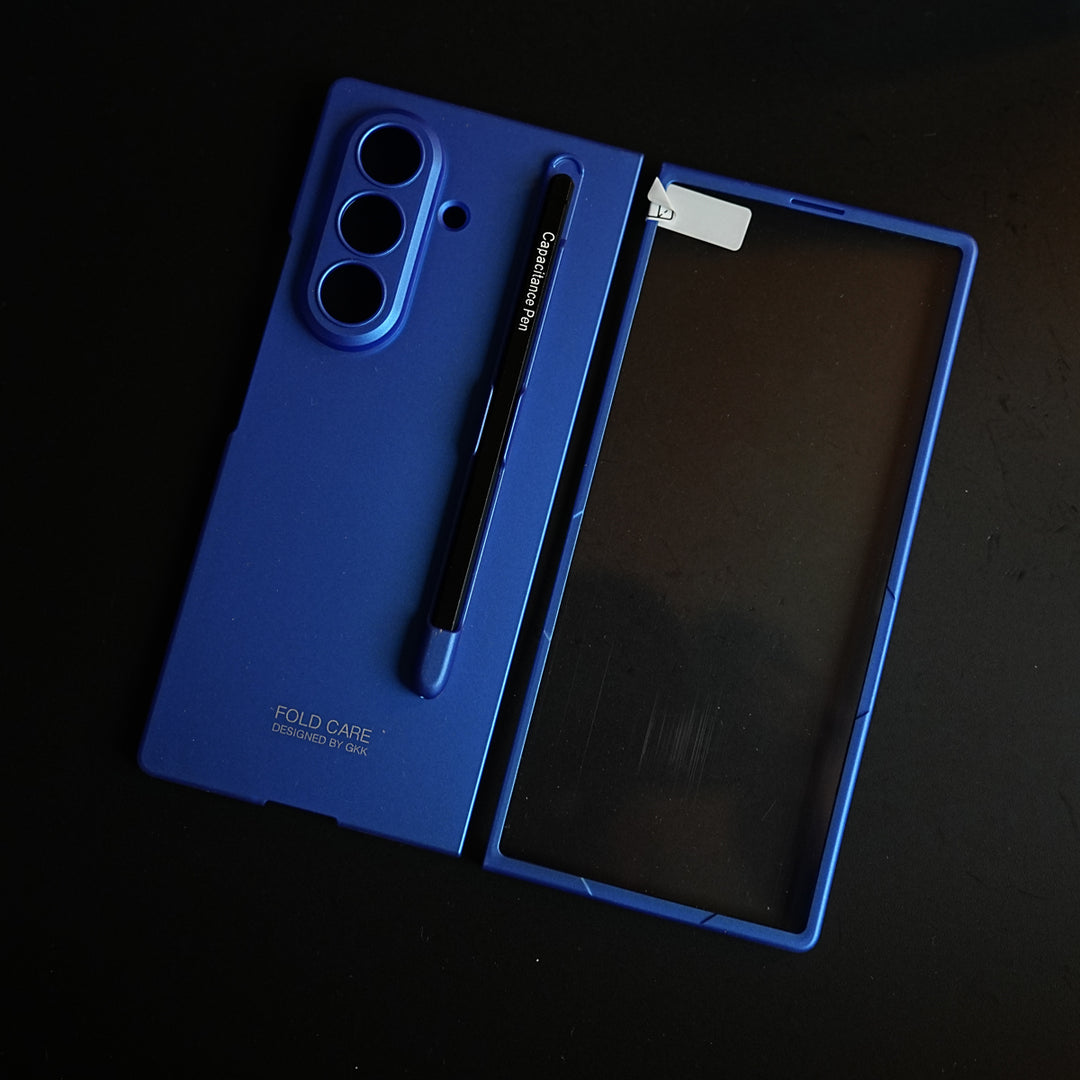 Slim Matte Hard Cover for Galaxy Z Fold 7 | S Pen Holder & Front Frame