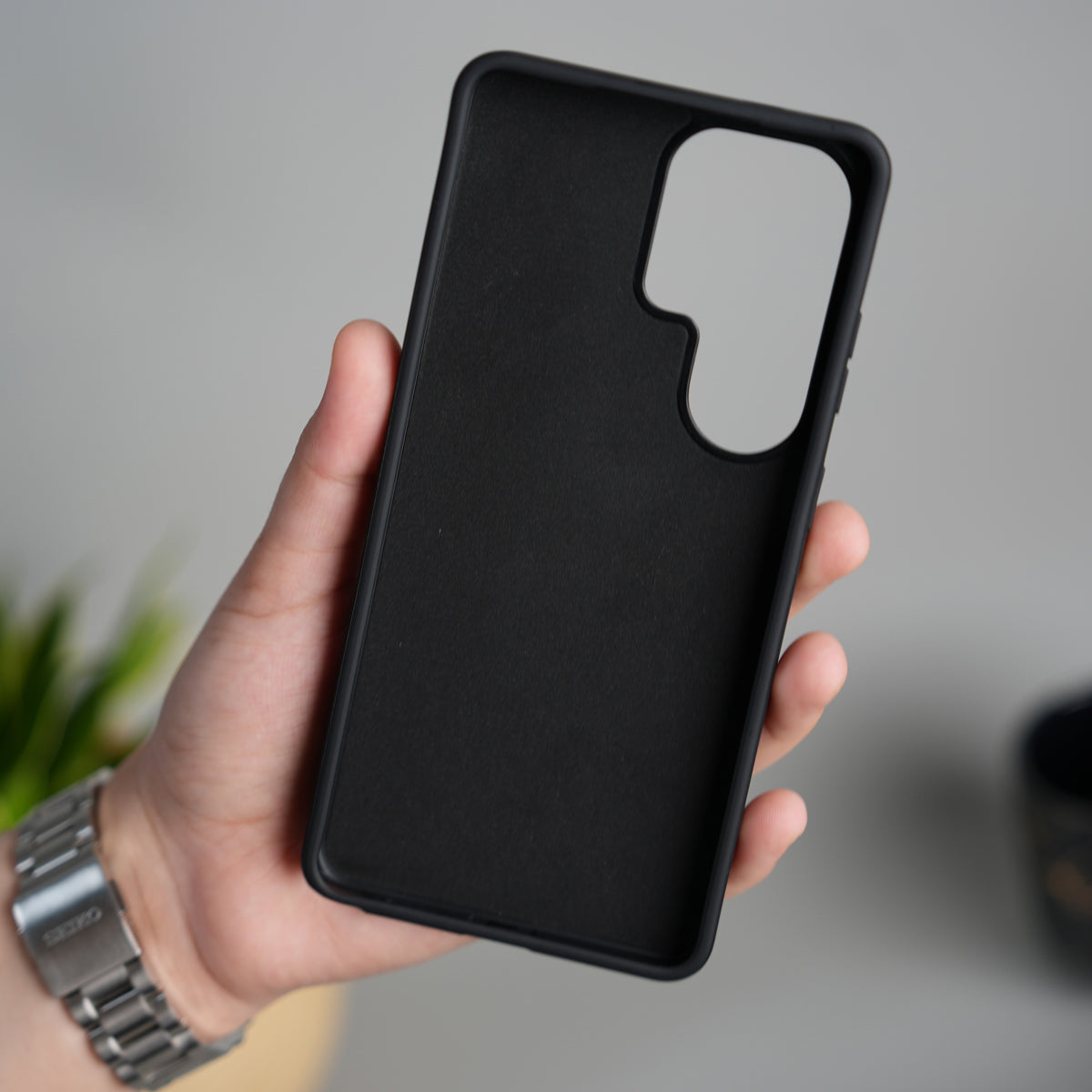 Galaxy S26 Ultra Metal Camera Cap with Stand Cover