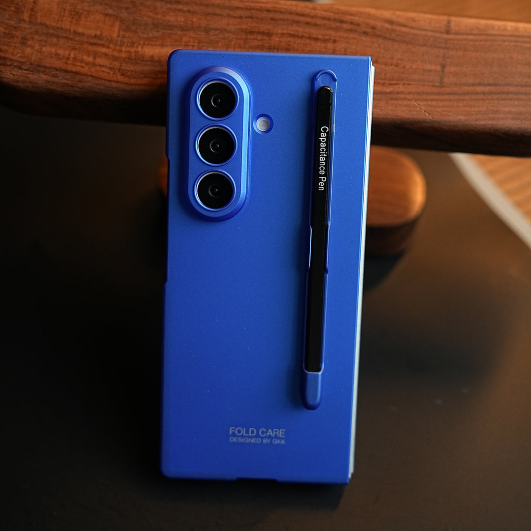 Slim Matte Hard Cover for Galaxy Z Fold 7 | S Pen Holder & Front Frame