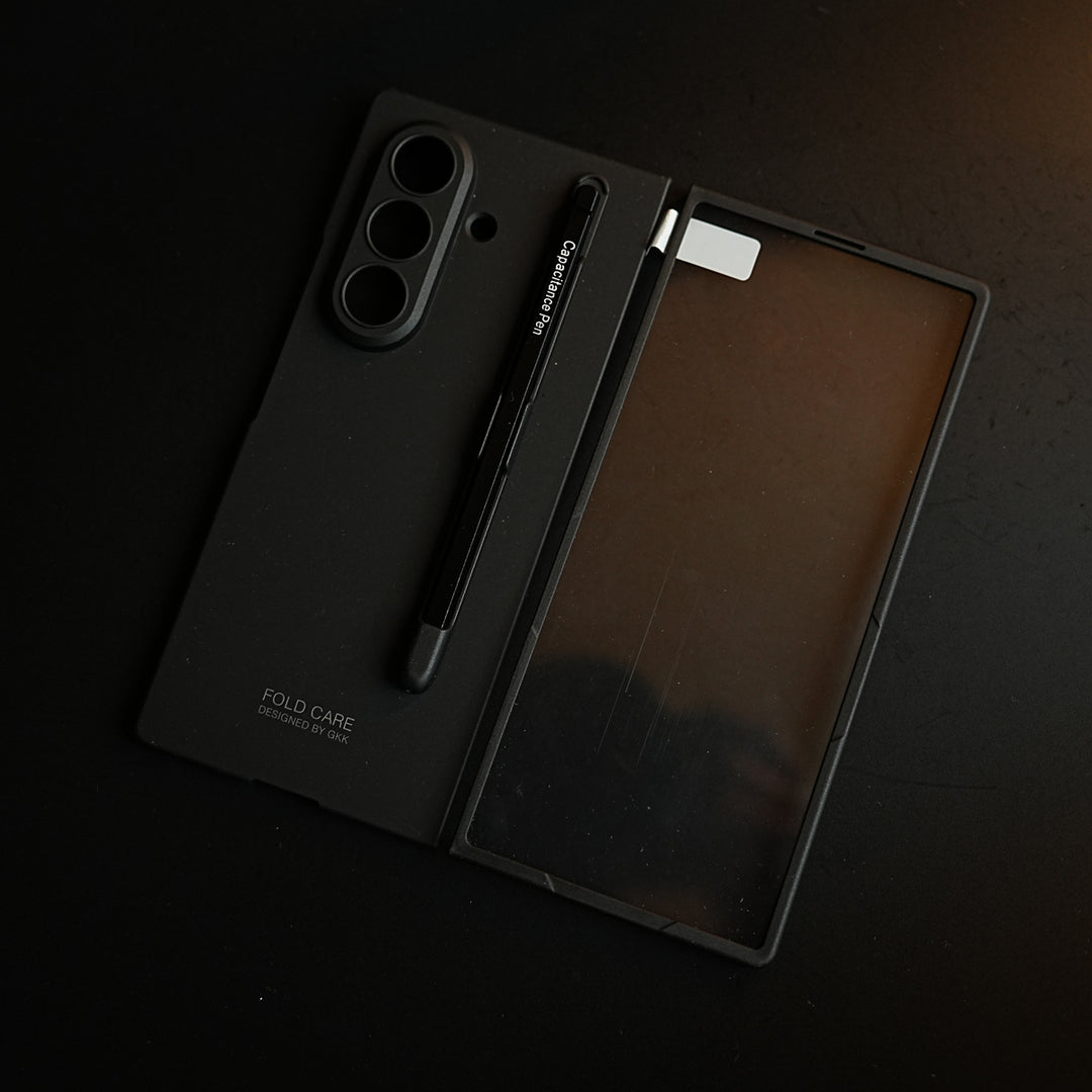 Slim Matte Hard Cover for Galaxy Z Fold 7 | S Pen Holder & Front Frame