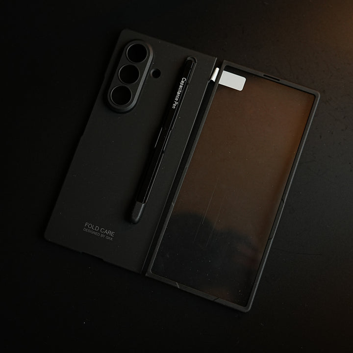 Slim Matte Hard Cover for Galaxy Z Fold 7 | S Pen Holder & Front Frame
