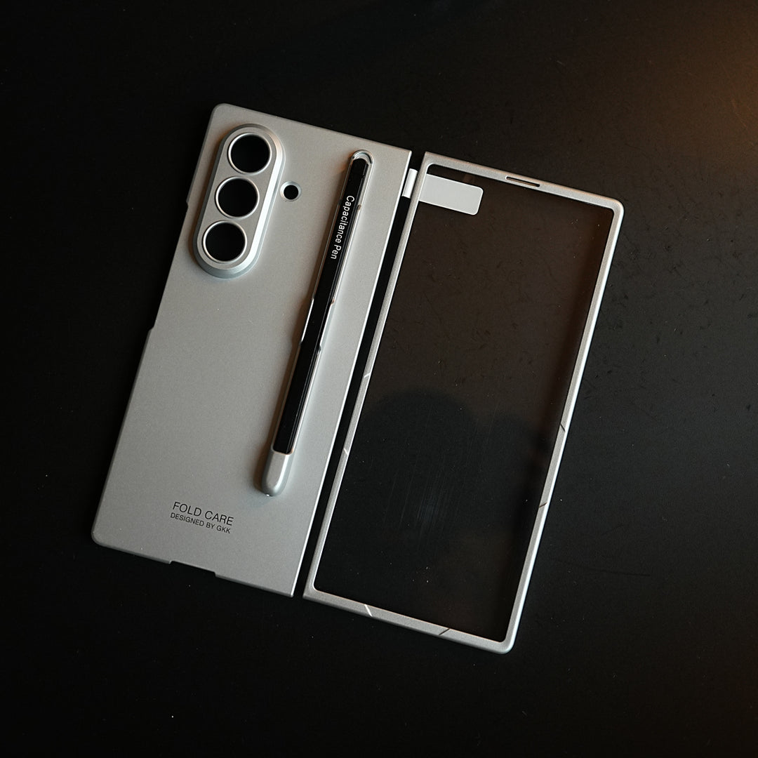 Slim Matte Hard Cover for Galaxy Z Fold 7 | S Pen Holder & Front Frame