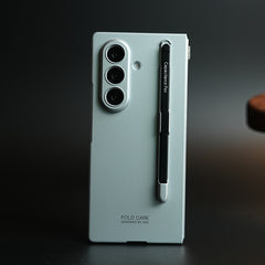 Slim Matte Hard Cover for Galaxy Z Fold 7 | S Pen Holder & Front Frame