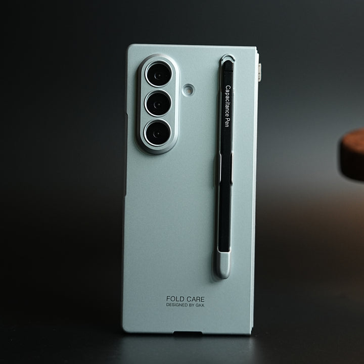 Slim Matte Hard Cover for Galaxy Z Fold 7 | S Pen Holder & Front Frame