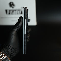 Carbon Fiber Texture Case for Samsung Galaxy Z Fold 8 Ultra  | Magnetic Ring + 2 Ultra HD Tempered Glass