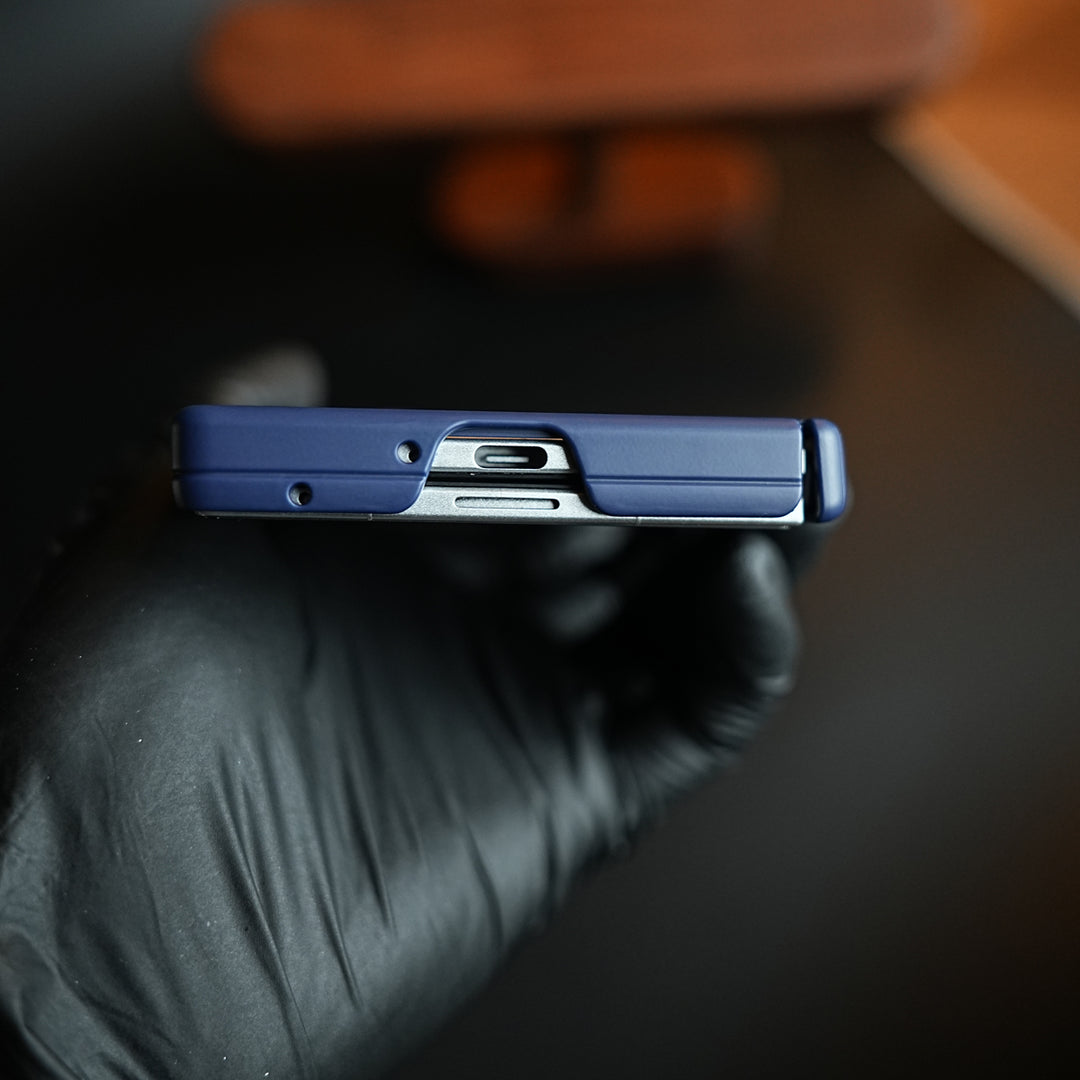Magnetic Frosted Armor Case for Samsung Galaxy Z fold 8 Ultra | Rotating Metal Stand