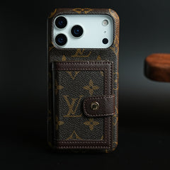 Vintage Pattern Wallet Case for iPhone 18 Series | Card Holder Cover