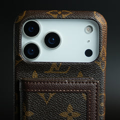 Vintage Pattern Wallet Case for iPhone 18 Series | Card Holder Cover