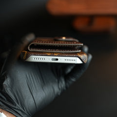 Vintage Pattern Wallet Case for iPhone 18 Series | Card Holder Cover