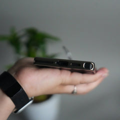 Galaxy S24 Ultra Metal Camera Kickstand Case | Clear Shockproof Cover with Magnetic Ring