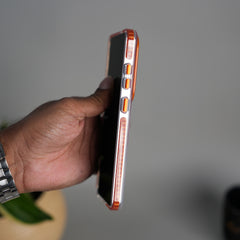 Galaxy S26 Ultra Transparent MagSafe Suitcase Design Case Back Cover