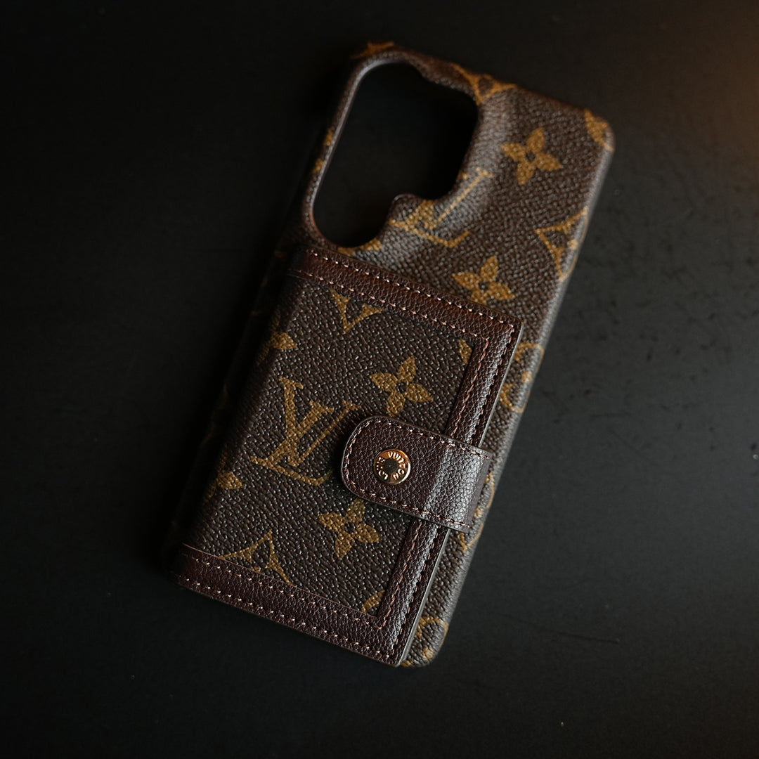 Vintage Pattern Wallet Case for Samsung galaxy Ultra Series | Card Holder Cover