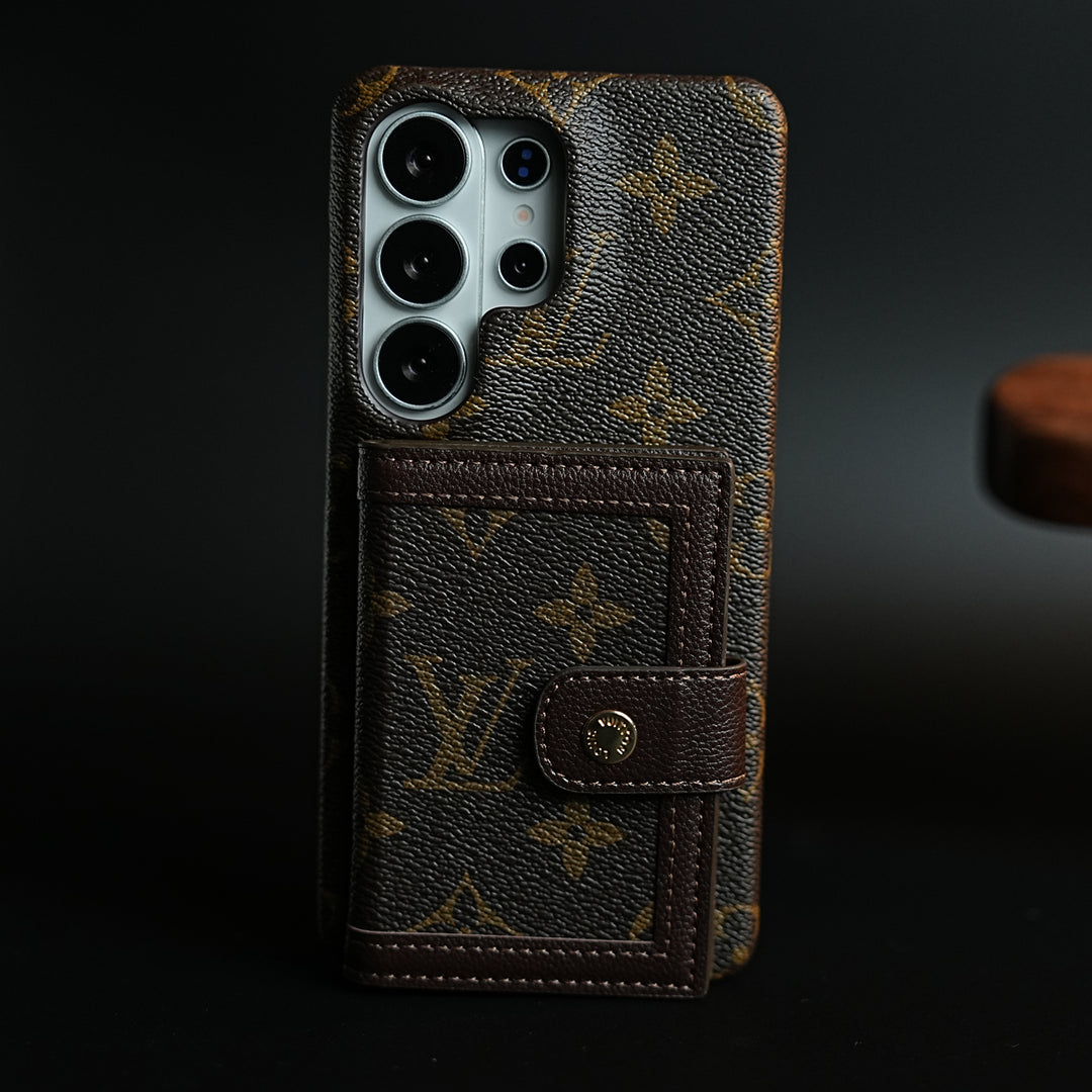 Vintage Pattern Wallet Case for Samsung galaxy Ultra Series | Card Holder Cover
