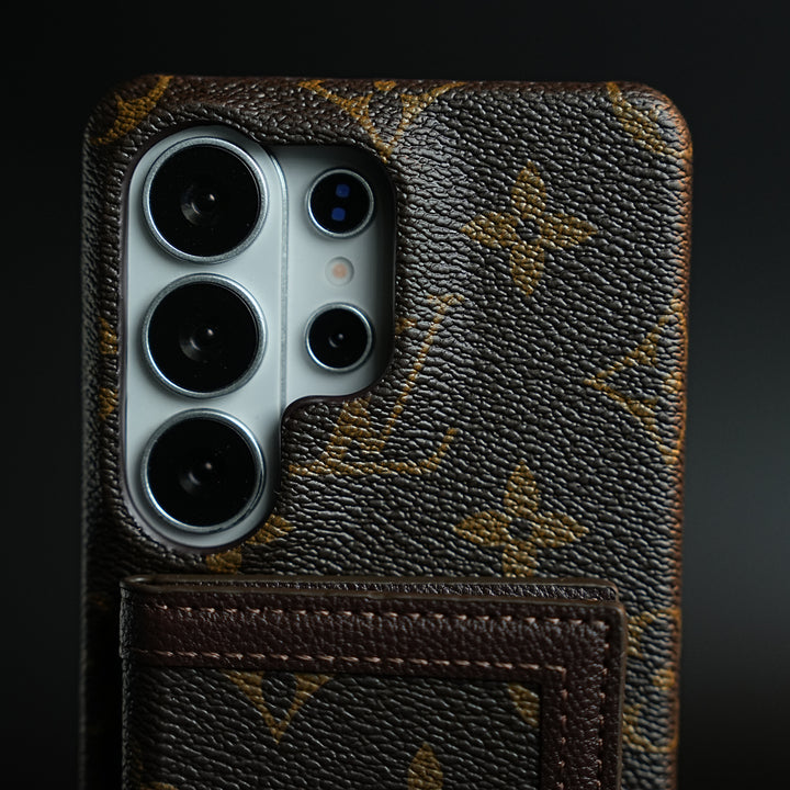 Vintage Pattern Wallet Case for Samsung galaxy Ultra Series | Card Holder Cover