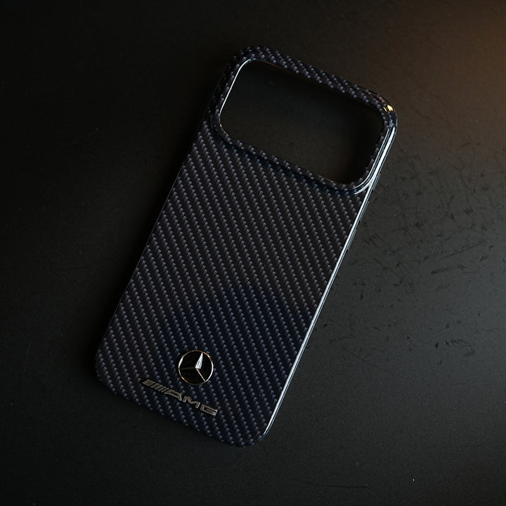 Carbon Fiber Texture Case for iPhone 17 Pro Max | Luxury Automotive Style Cover