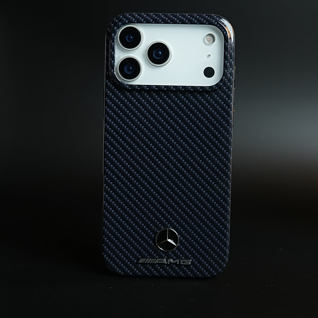 Carbon Fiber Texture Case for iPhone 17 Pro Max | Luxury Automotive Style Cover