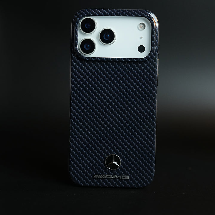 Carbon Fiber Texture Case for iPhone 17 Pro Max | Luxury Automotive Style Cover