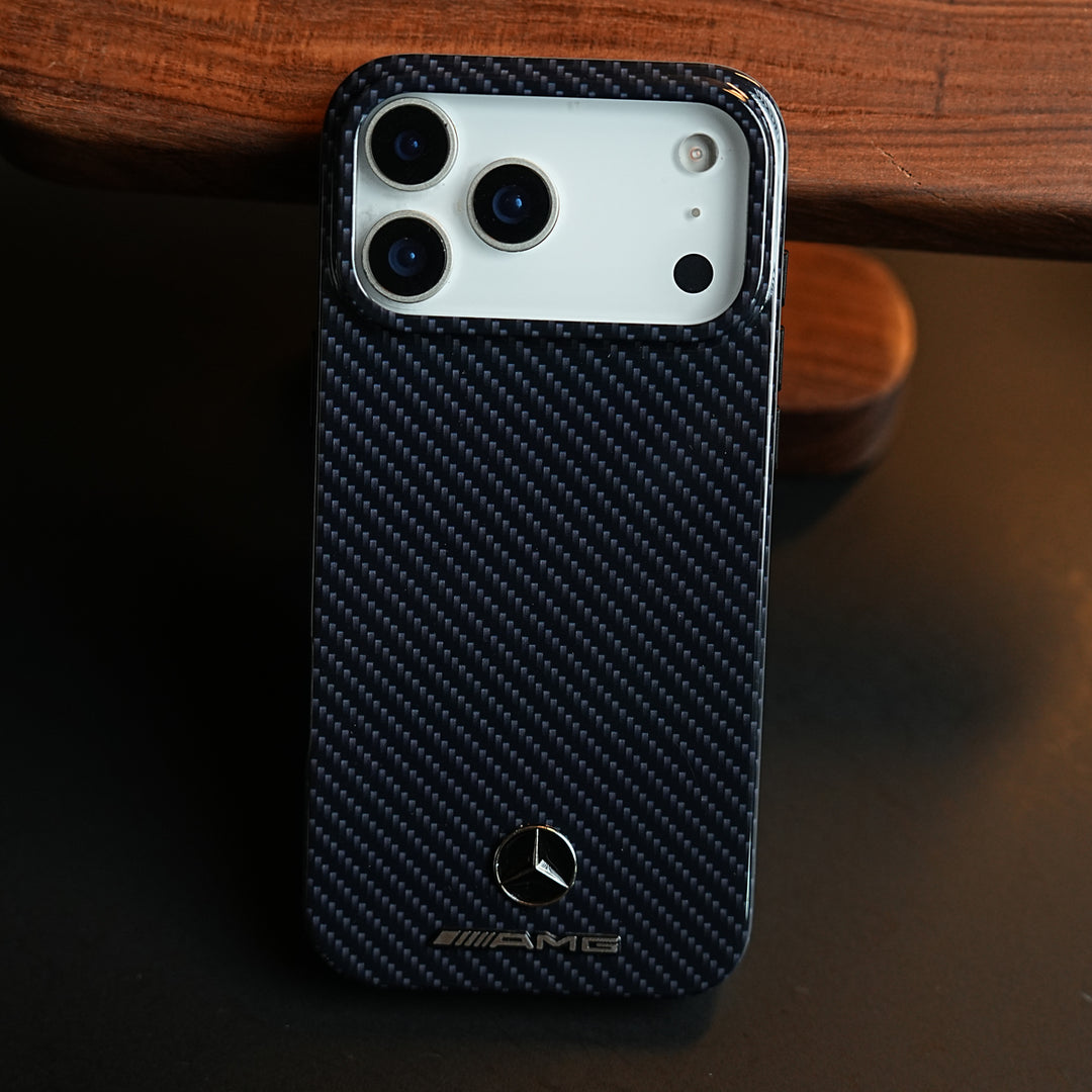 Carbon Fiber Texture Case for iPhone 17 Pro Max | Luxury Automotive Style Cover