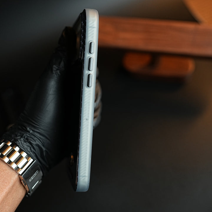 Carbon Fiber Texture Case for iPhone 17 Pro Max | Luxury Automotive Style Cover