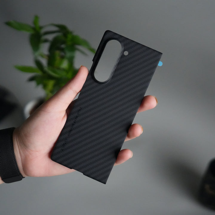 Galaxy Z Fold 7 Carbon Fiber Slim Case | Ultra-Thin Lightweight Protective Cover