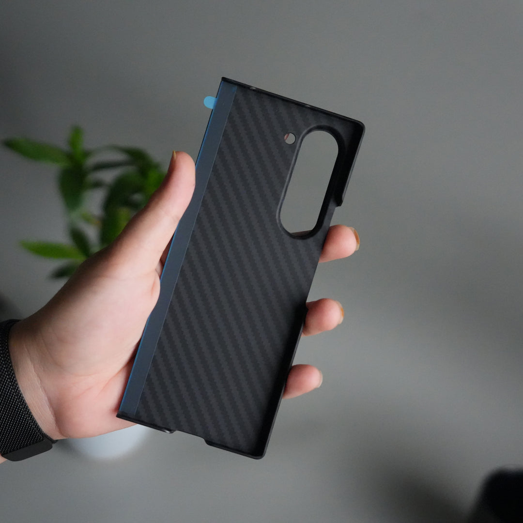 Galaxy Z Fold 7 Carbon Fiber Slim Case | Ultra-Thin Lightweight Protective Cover