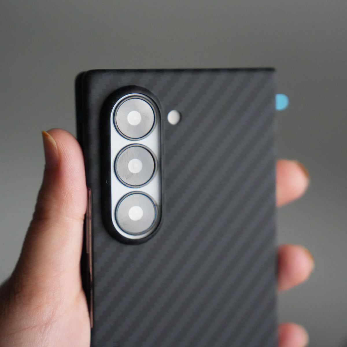 Galaxy Z Fold 5 Carbon Fiber Slim Case | Ultra-Thin Lightweight Protective Cover