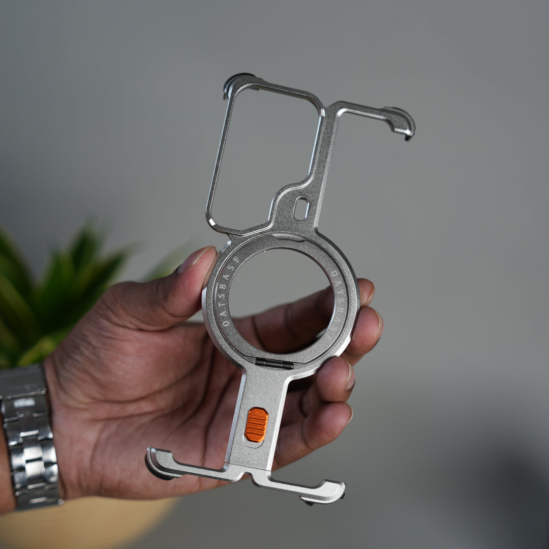 Galaxy S26 Ultra Aluminium Metal Frame Rotating Kickstand Case