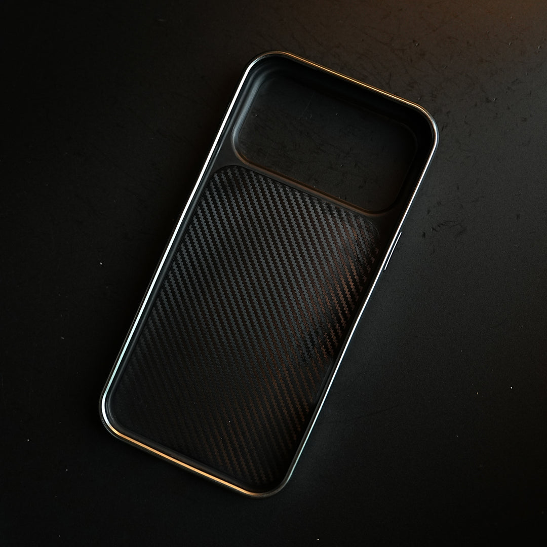 Luxury Pattern Case for iPhone 17 Series | Metallic Frame Protective Cover