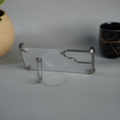 Samsung Galaxy S26 Ultra Frosted Frameless Metal Kickstand Case