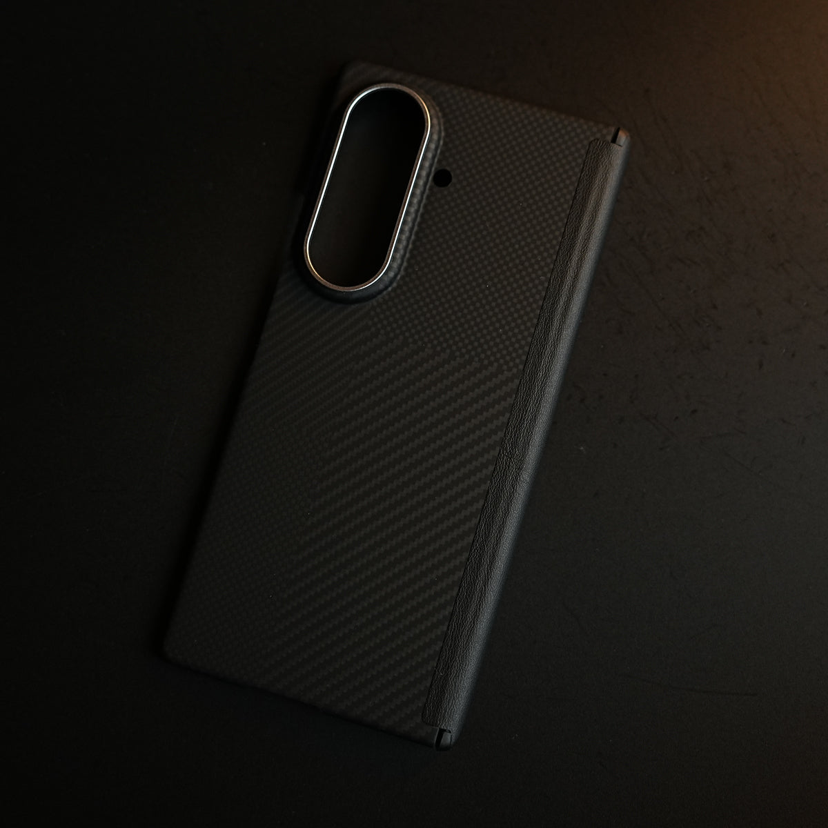 Slim Carbon Fiber Texture Case for Samsung Galaxy Z Fold 8 Ultra | Magsafe Compatible