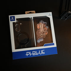 Leather Texture Case for Samsung Galaxy Z Fold 8 Ultra | Ring Stand & Screen Protector