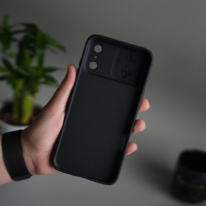 Nillkin iPhone 17 Pro Max Camera Shutter Case | Slim Shockproof Privacy Cover with Lens Protection