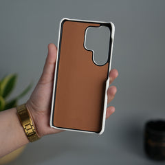 Galaxy S26 Ultra Luxury GG Fashion Leather Brand Case Cover