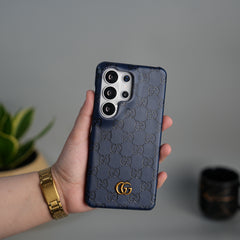 Galaxy S26 Ultra Luxury GG Fashion Leather Brand Case Cover