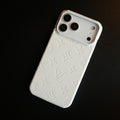 Luxury PU Leather Case for iPhone 17 Series | Fashion Brand Cover
