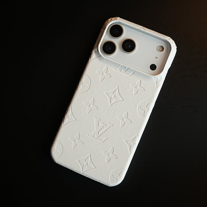 Luxury PU Leather Case for iPhone 17 Series | Fashion Brand Cover