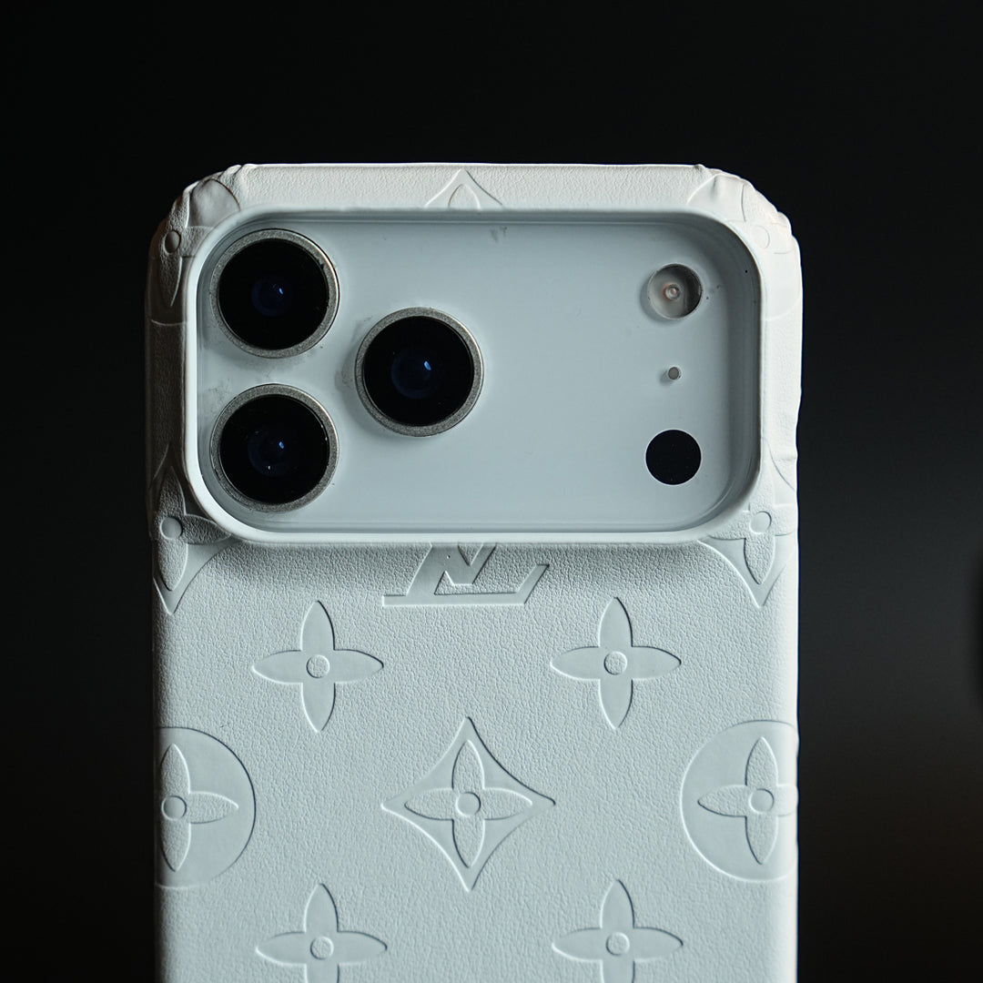 Luxury PU Leather Case for iPhone 17 Series | Fashion Brand Cover