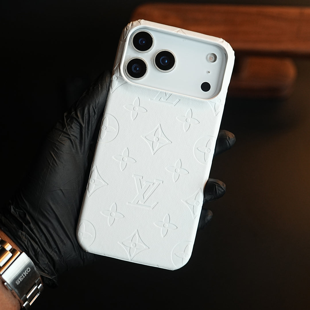 Luxury PU Leather Case for iPhone 17 Series | Fashion Brand Cover
