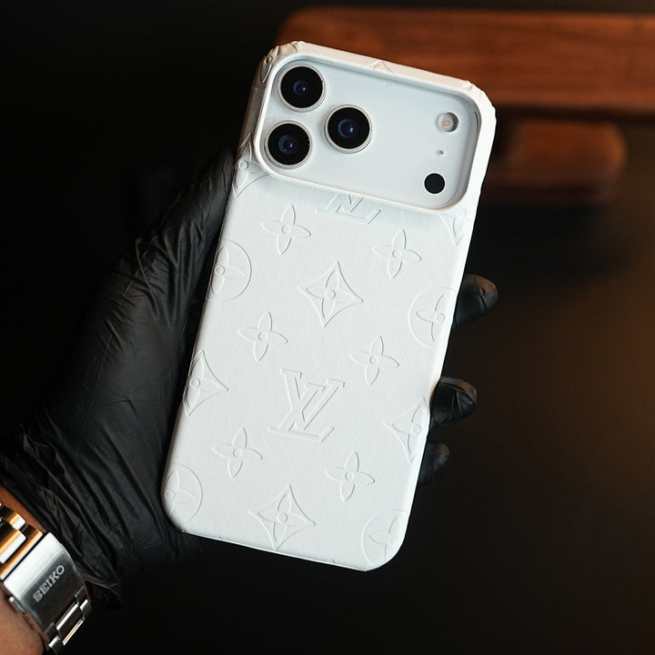 Luxury PU Leather Case for iPhone 17 Series | Fashion Brand Cover