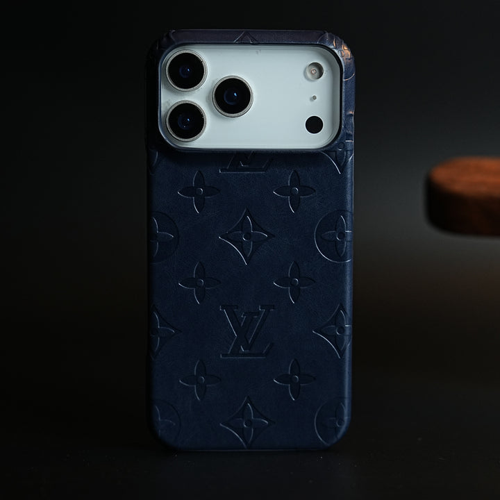 Luxury PU Leather Case for iPhone 17 Series | Fashion Brand Cover