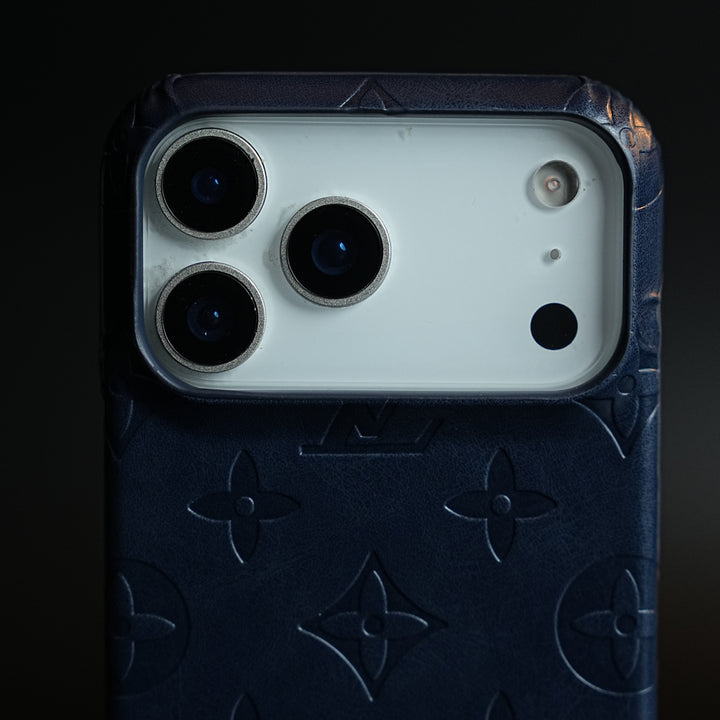 Luxury PU Leather Case for iPhone 17 Series | Fashion Brand Cover