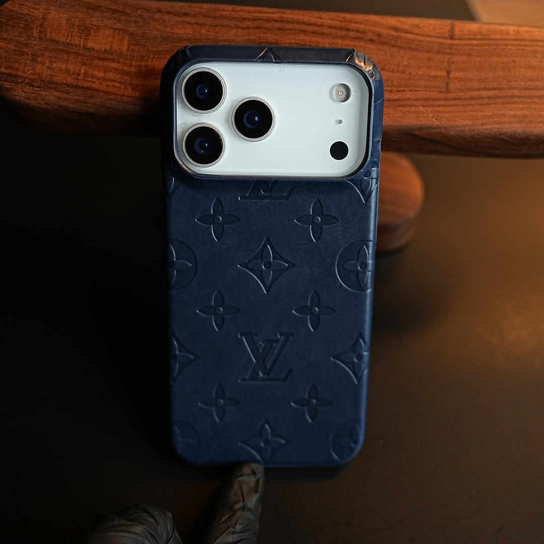 Luxury PU Leather Case for iPhone 17 Series | Fashion Brand Cover